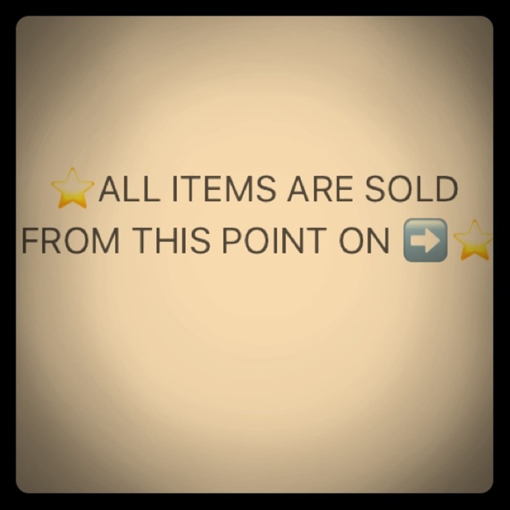 All items sold from here down.
